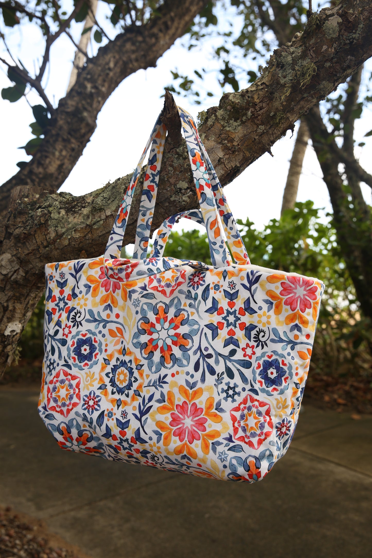 *NEW* XL Handmade Quilted Tote Bag - Serrafina