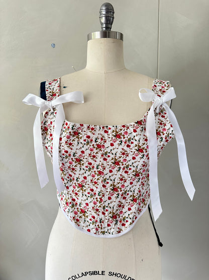 *NEW*  Red Roses Corset