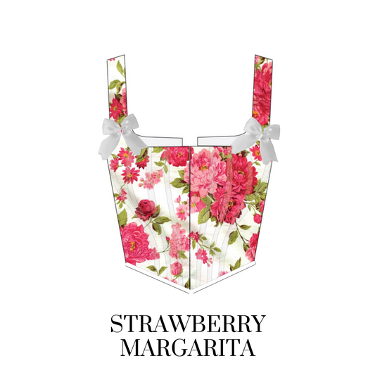 Strawberry Margarita Corset